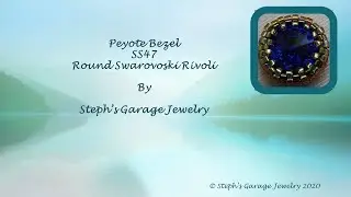 Basic Peyote Bezel SS47 Swarvoski Rivoli