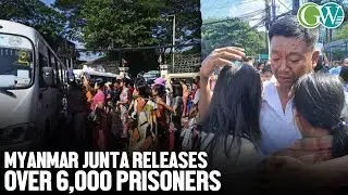 MYANMAR FREES THOUSANDS OF PRISONERS IN ANNUAL AMNESTY