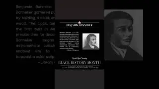 Feb 3., Benjamin Banneker, 28 days of Amazing Black Inventors that changed the world #blackhistorym