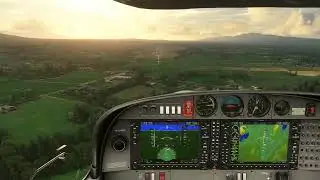 MSFS 2020: Diamond DA40-XLS, Landing at EIKY.