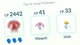 Battling with the LOWEST CP Legendary Pok&eacute;mon in Pok&eacute;mon Go - Can They Still Win?