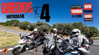 GREDOS X 4 RUTA ON EXTREME FJ1200 CBX500 F850GS