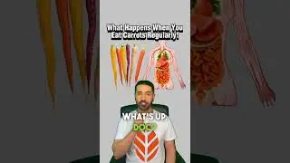 What Happens when you eat carrots regularly? #carrots #snack #healthylifestyle