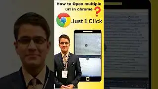 How to open multiple urls in chrome ? | Open multiple Urls |