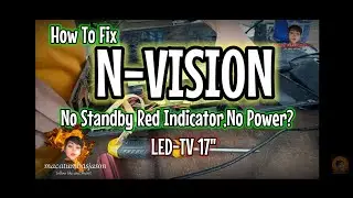 N VISION...NO STANDBY RED INDICATOR....