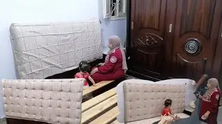 #سيدة_ابدعت_في_تجديد_ عفش بيتها🏠 القديم #روتين من العيار التقيل👌