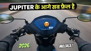 Riding New Tvs Jupiter 113 Top Model | 2026 Tvs Jupiter 110 Ride Review