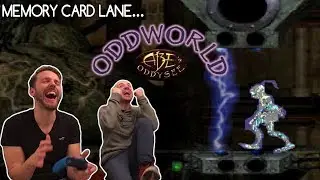 Oddworld: Abe's Oddysee (it's odd that it's this difficult) - Memory Card Lane with Luke Dale!