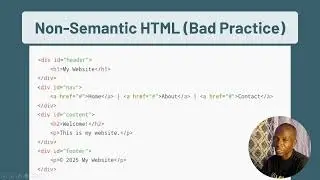 Unlock the Secrets of HTML: Semantic vs Non-Semantic Elements | Learn HTML in Just 5 Minutes