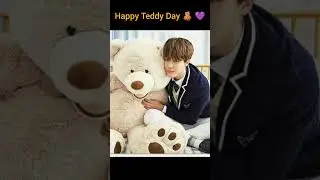 Happy Teddy🧸Day💜💖 #teddybear #teddyday #valentineday #bts #btsarmy #love #bangtan #kpop #kpopworld