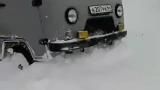 Буханка на И -502 по снегу