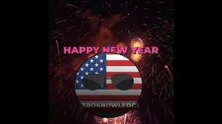 HAPPY NEW YEAR 2025💀🔥. #shorts #youtubeshorts #trending #countryballs #funny #2025 #newyear