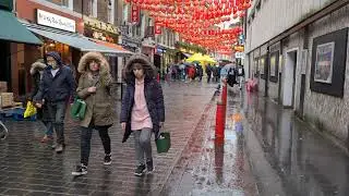 LISLE STREET in London Chinatown!! (October 2021) Walking Through