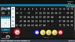 Part 2 live lets play bingo