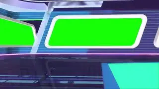 Sport News Studio Free Background Video Green Screen, Best Green Screen Effects Virtual Set 003 #3