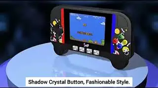 Retro classic came console. 1) Fashion nano-shell. 2) Feel delicate silky. 3) Ergonomic one - button
