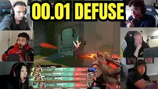 Valorant Streamers React To TH WOOT's INSANE 4K and 00.01 CLUTCH Against NRG