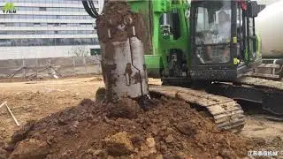 TYSIM KR165C Drilling machine rotary drilling rig with CAT chassis