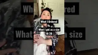 What I ordered Vs. How it looks on a size 2x