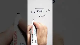 Radical equation |Algebra |Math Olympiad #shorts #viral #math