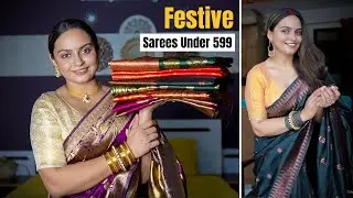 Amazon Sarees Under 599 | Must try Saree colour combinations