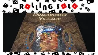 Legacy of Dragonholt | Solo Playthrough | How To Play | Dragonholt Village | Part #1