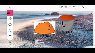 Lava bucket meets lava rocky (Gift of lava rocky Animations￼)￼