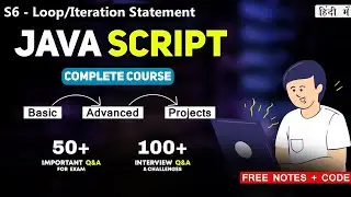 Loops in Javascript | JavaScript Tutorials for Beginners in Hindi | CSS #6