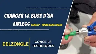 Comment Changer la Buse d'un Pulv&eacute;risateur Airless ? Buse LP Pistolet Airless Graco Porte Buse