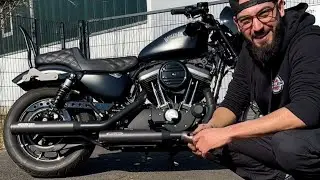 Harley-Davidson Sportster Iron 883 Auspuff Sound MILLER
