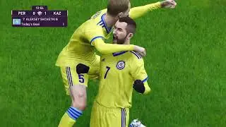 Peru vs Kazakhstan PES 2020 PES 2021