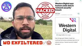 Western digital got hacked | western digital cloud servers hacked #hacked #wd #westerndigital