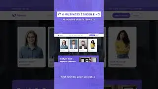 Как создать полностью адаптивный веб-сайт для ИТ-решений и бизнеса с использованием HTML, CSS и J...