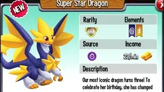 Dragon City - Super Star Dragon + Fighting Boss [Legendary Dragon 2017]