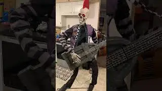 Costco punk rocker skeleton