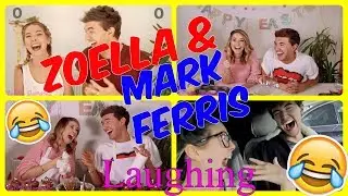 Zoella & Mark Ferris Laughing Compilation