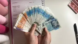 ➕🩵 JANUARY COUNT UP | UK CASH STUFFER 🩵➕
