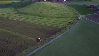 Mais Säen 11Ha Bucher-Lohnunternehmen.