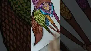 On edge Quilling tutorial  #papercraft mandala# quilling#Quillingfox#quillingtutorial
