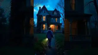 A boy going to horror house #scary   #ai#shorts#trending #viral#horror#aiart