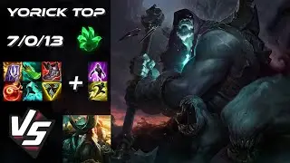 TOP Yorick vs Gangplank - NA Challenger Patch 25.19