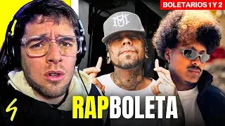 EL RAP MALANDRO EN BUENAS MANOS 🙏🏼​​🇻🇪​​​ Uruguayo Reacciona a BOLETARIOS 1 y 2