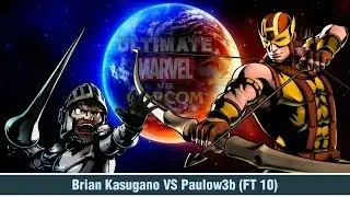 UMvC3 FT10 - Brian Kasugano vs Paulow3b