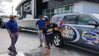 Jeff and Jordan with Captain Geoff Page! | Sunset Chevrolet Buick GMC