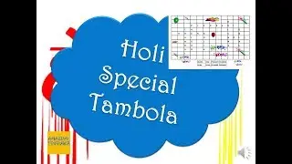 202 Unique Holi Special Tambola or housie Game for ladies kitty party