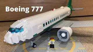 Lego Boeing 777 Passenger Plane