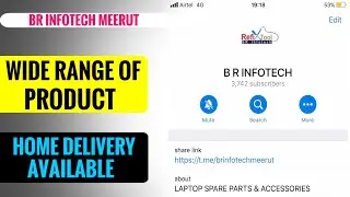 Laptop spare parts #brinfotechmeerut ( how to join us)