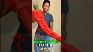 I made GROW A GARDEN Plants in Real Life