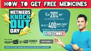 NETMEDS se order kaise kare|| How to buy FREE MEDICINES|| How to get discount on medicines
