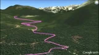 3D tour Passo del Mortirolo (1852m) from Mazzo di Valtellina - Monno